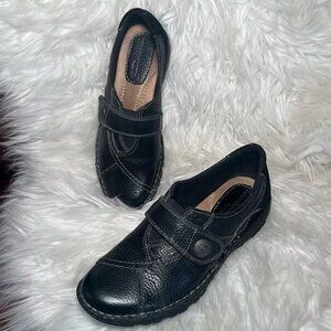 Women’s Size 8 Earth Origins by Earth Black Leather Upper Shoes